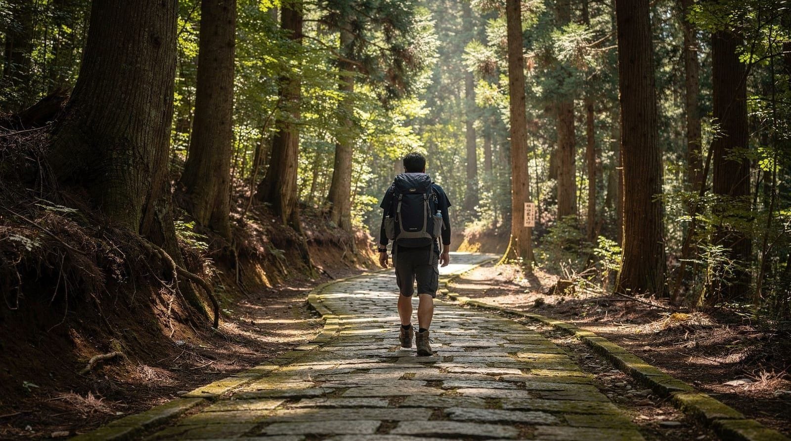 Adventure — Koyasan hiking, Mount Rokko trails, Kumano Kodo pilgrimage routes and outdoor ex